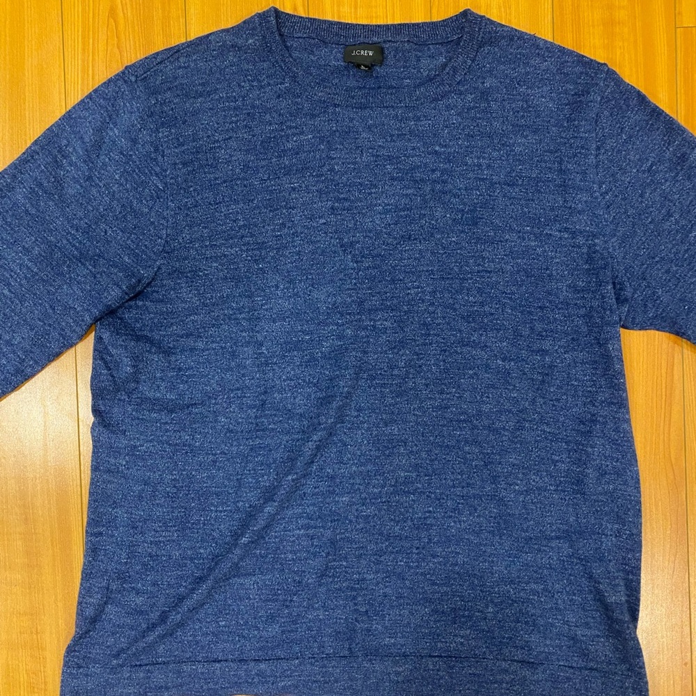 J.Crew Blue crewneck